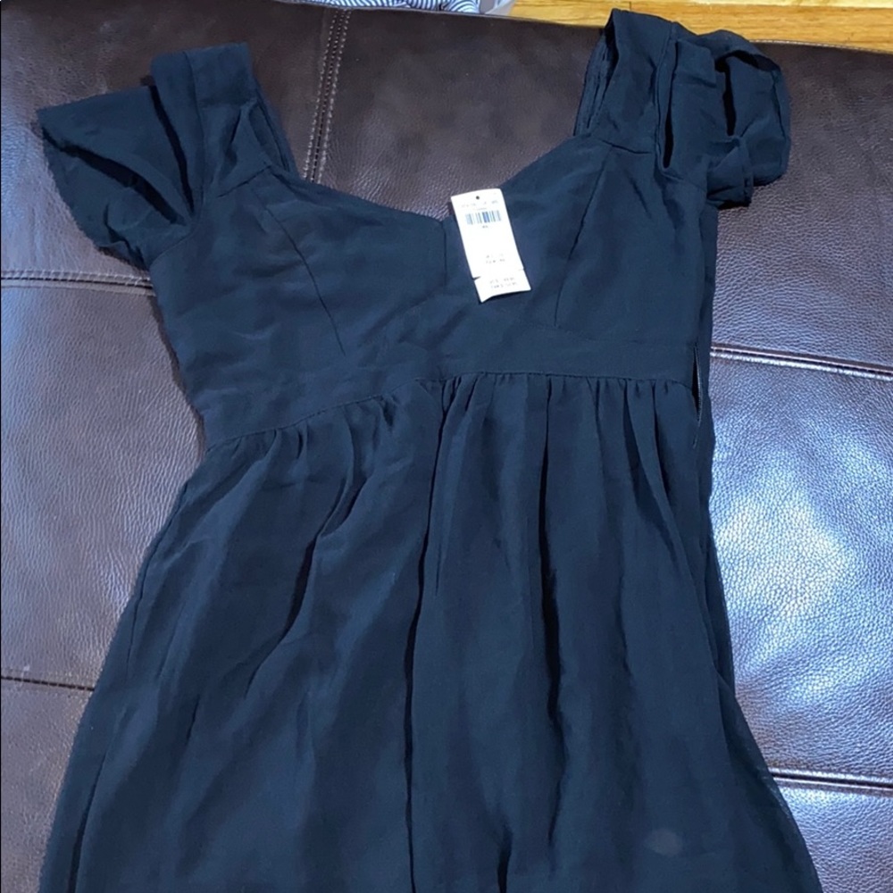 black hollister  mini dress